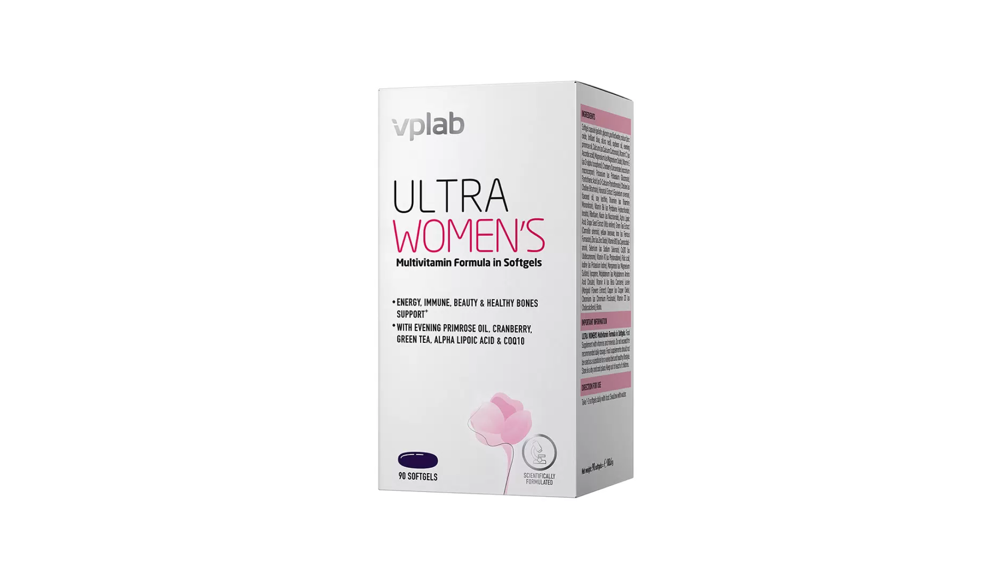 Витамины для волос Ultra Women's Hair, Skin, Nails от VPLAB